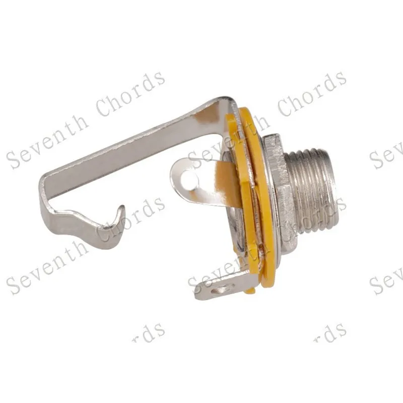 100 шт. моно-входные гнезда для электрогитары 1/4 дюйма | Спорт и развлечения