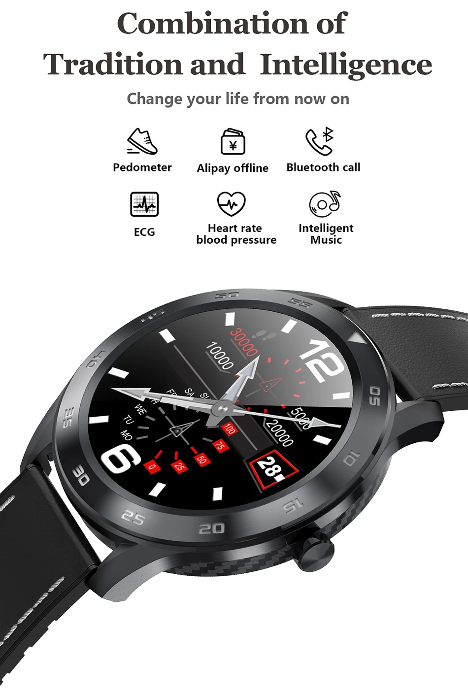 Смарт-часы Timewolf IP68, спортивные Смарт-часы для мужчин, кровяное давление, водонепроницаемые, Bluetooth, умные часы для Apple Iphone, Android