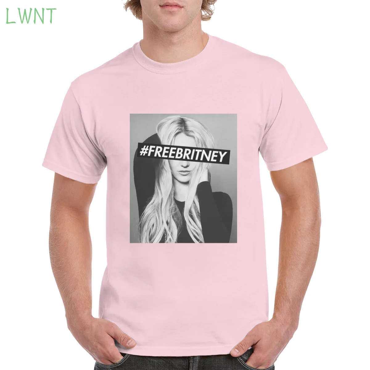 

The 90's Music singer cover graphic 100% cotton tshirt Free Britney freebritney print tshirt punk oversized women/men's T-Shirts