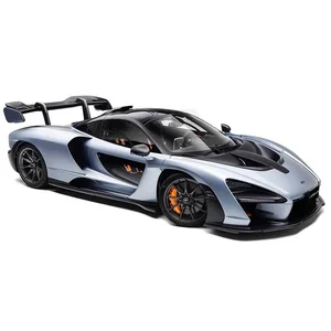 132 diecast alloy mclaren senna sports car model toy simulation vehicles with sound light pull back supercar toys for children free global shipping