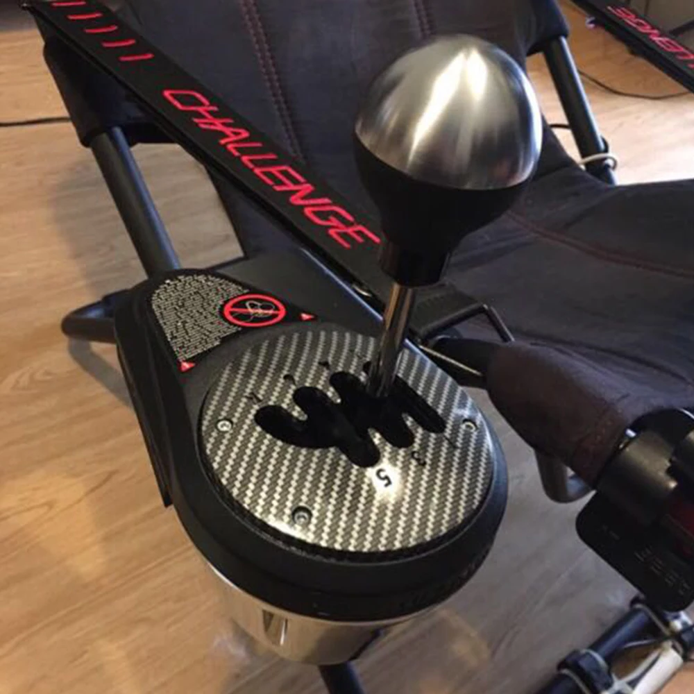 3D печать для Thrustmaster TH8A Левостороннее правое крепление переключения для Playseat Challenge из углеродного волокна