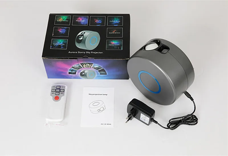 2020 новый звездный Ночной светильник проектор светодиодный ночник цветной 3D