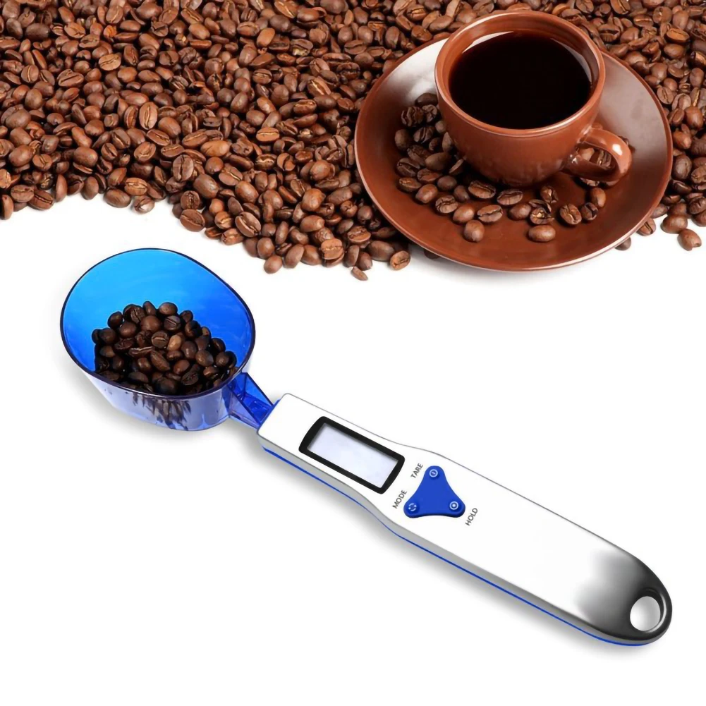

300g 500gx0.1g Portable LCD Digital Kitchen Spoon Scale Gram Electronic Spoon Weight Volumn Food Scale Measuring Cooking Tools