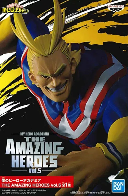 100% оригинал Banpresto THE AMAZING HEROES vol.5 коллекция фигурок все MIGHT от "My Hero