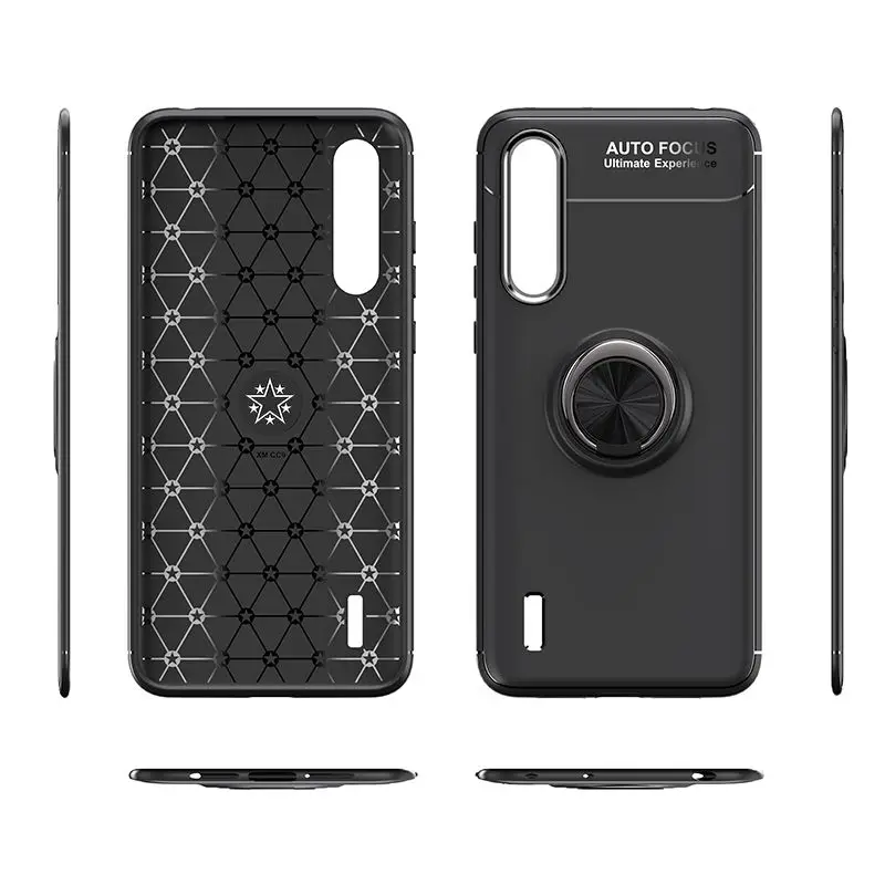 Для xiaomi 9 mi9SE MI8 8SE металлический Невидимый кольцевой кронштейн TPU чехол для xiaomi CC9 xiaomi CC9E Магнитный поглощающий чехол