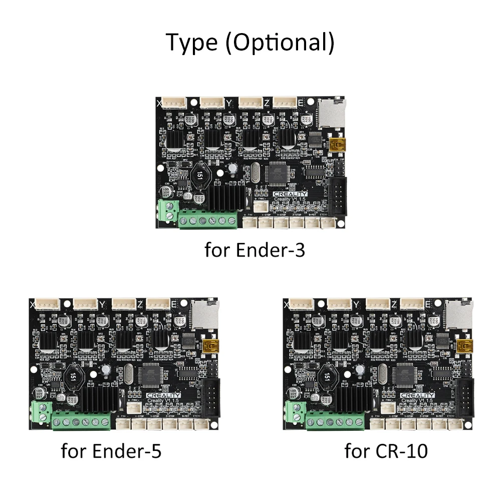 Новое обновление бесшумная материнская плата Creality 3D 1.1.5/Бесшумная для Ender 3/Ender 3