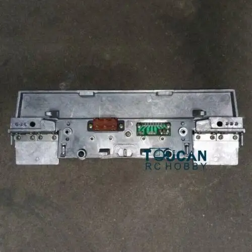 Немецкий Leopard2a6 RC Танк полностью Металлическая задняя пластина только желтый