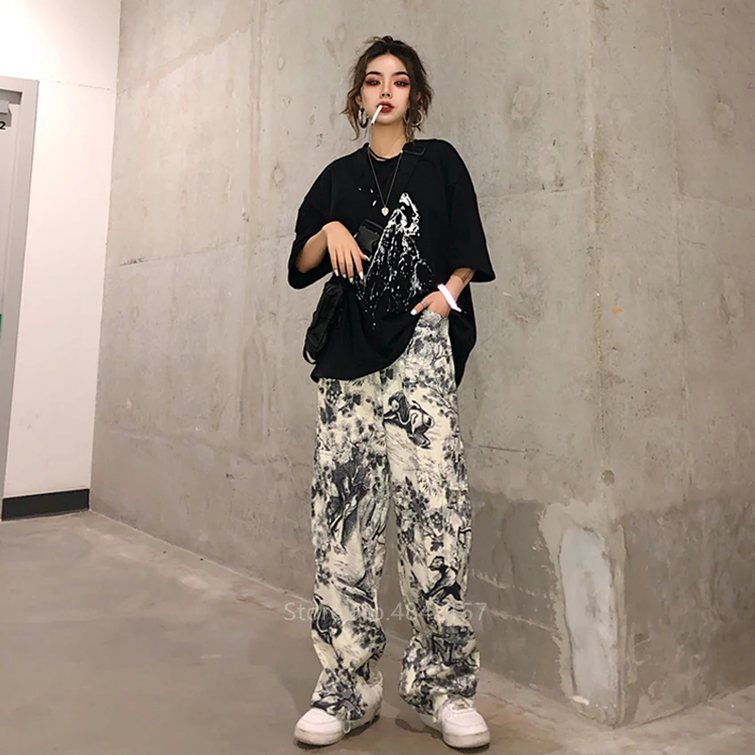 Традиционные брюки-кимоно для мужчин и женщин свободные уличные штаны в стиле