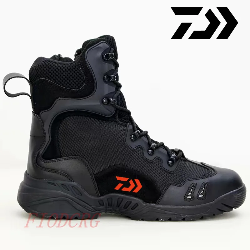 

Daiwa Tactical Combat Army Ankle Boots Breathable Hiking Shoes Hiking Camouflage Sport Work Safefy Mountain Fishing Shoes Boots