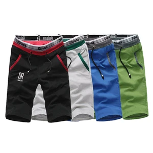 Шорты мужские с карманами, пляжные джоггеры с эластичной талией, вышивкой и надписью, размеры до 5XL, лето 2022