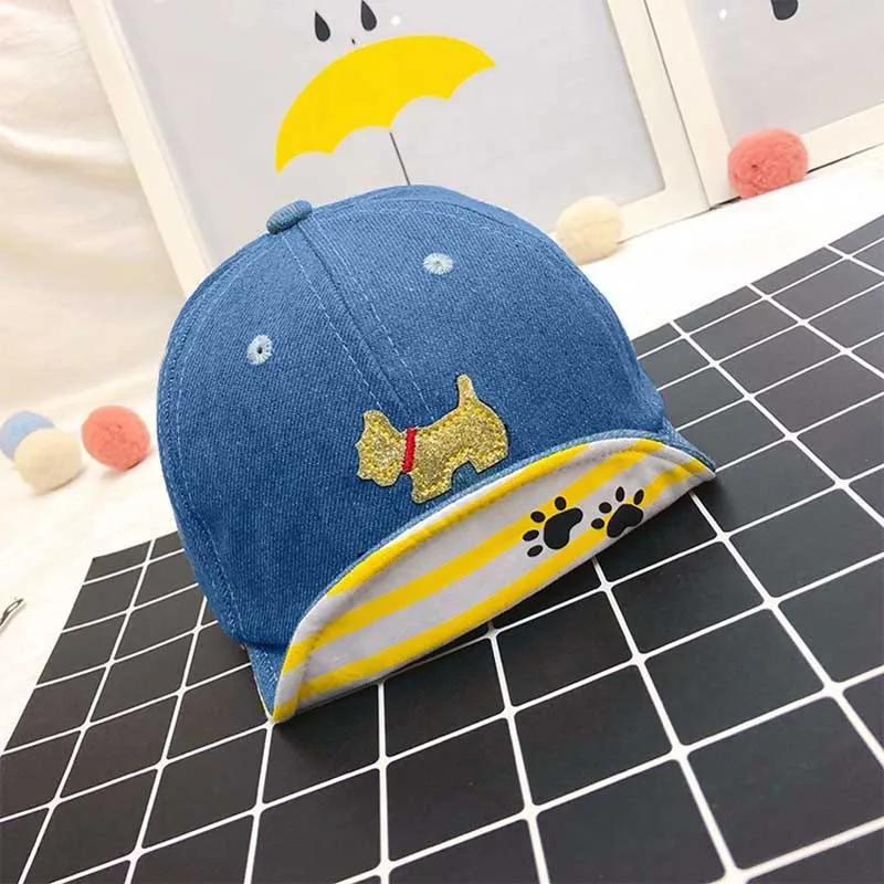 

Spring Boys Girls Baseball Cap Children Casual Cartoon Printed Sun Snapback Caps