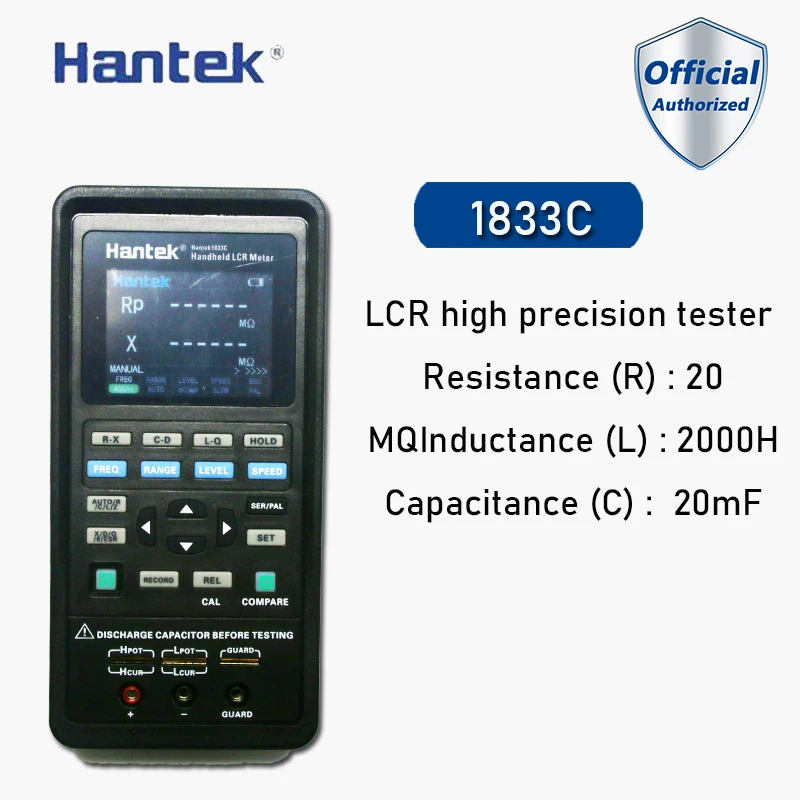 Hantek1832C/Hantek1833C Digital Handheld LCR Meter Bridge Resistance Inductance Capacitance High Precision Measurement | Инструменты