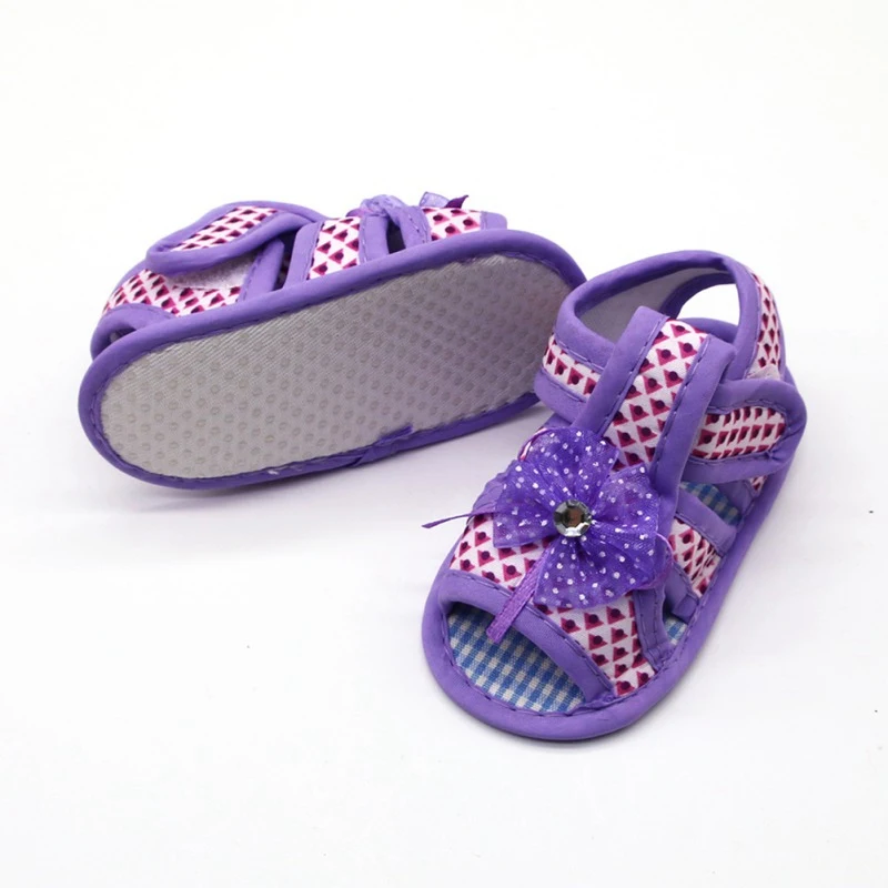 

Kids Baby Girl Soft Sole Shoes Anti-slip Prewalkers Floral Design First Walkers Walking Shoes For 0-18M New