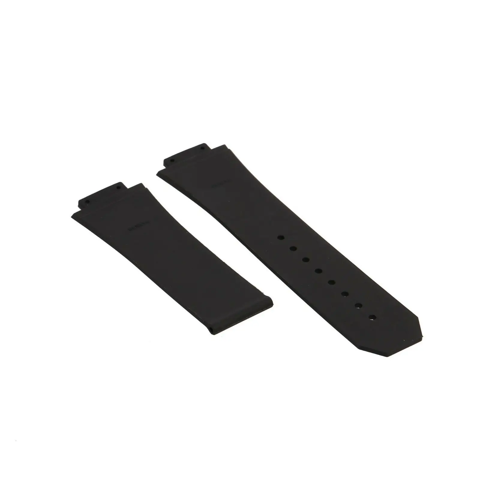 19x29mm Black Silicone Watch Strap Band Fits For Hublot F1 King Power With tool