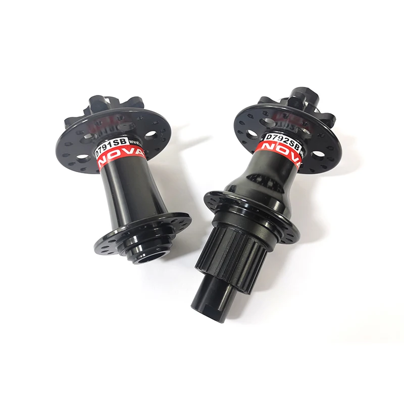 

Novatec D791SB D792SB MS micrspline 12 speed 6 bolts disc MTB bike hubs Thru axle 24h 28h 32h front 15x100mm rear 12x142mm 12s