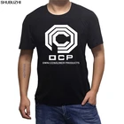 Классическая футболка Robocop OCP с логотипом фильма, принт ED209, ретро, винтажный оригинальный дизайн, крутая Повседневная мужская футболка с гордостью sbz425
