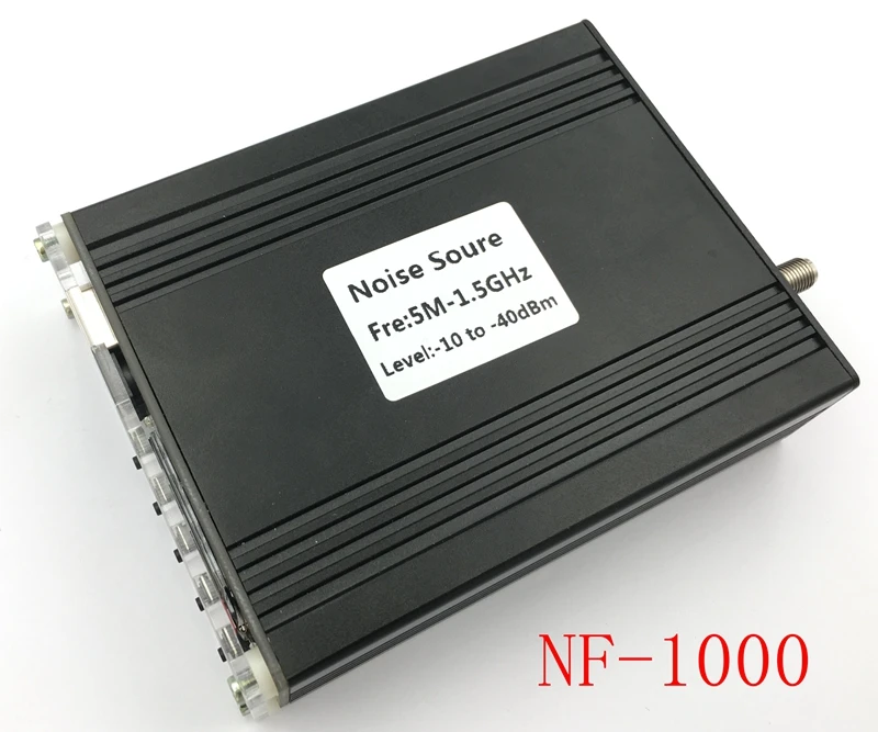 Generador de se&ntilde;al de fuente de ruido Rf, espectoradi&oacute;metro, fuente de seguimiento, blindaje, amplitud ajustable-0