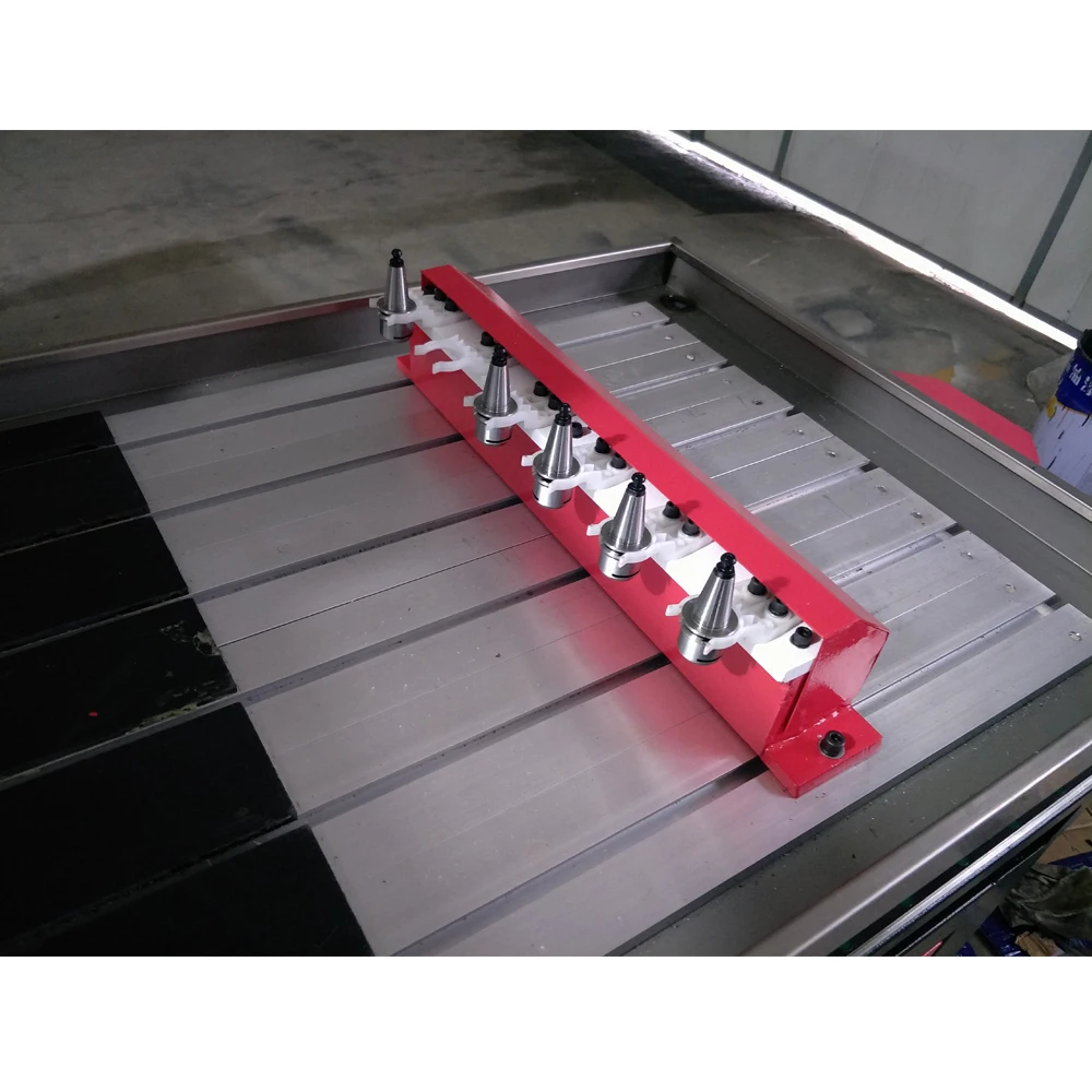 Контроль безопасности Weihong 6 инструментов ATC CNC деревообрабатывающее