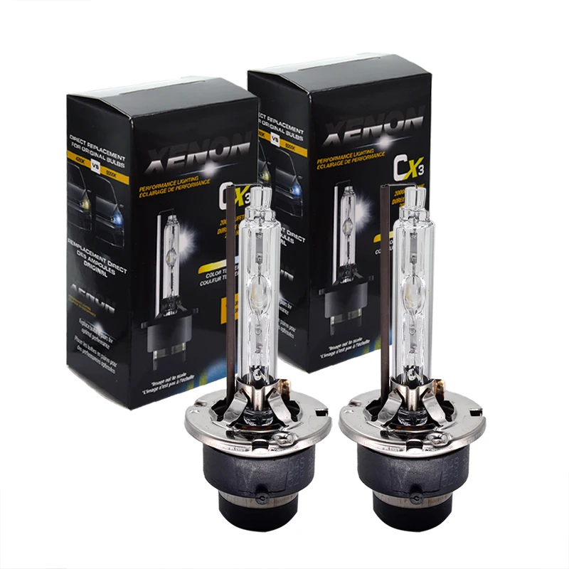 HCDLT 2PCS HID Xenon Headlight Bulb D1S D2S D3S D4S D1 D2 D3 D4 Car Headlamp Light 35W 55W 6000K 4300K 8000K Auto Lamp - купить по