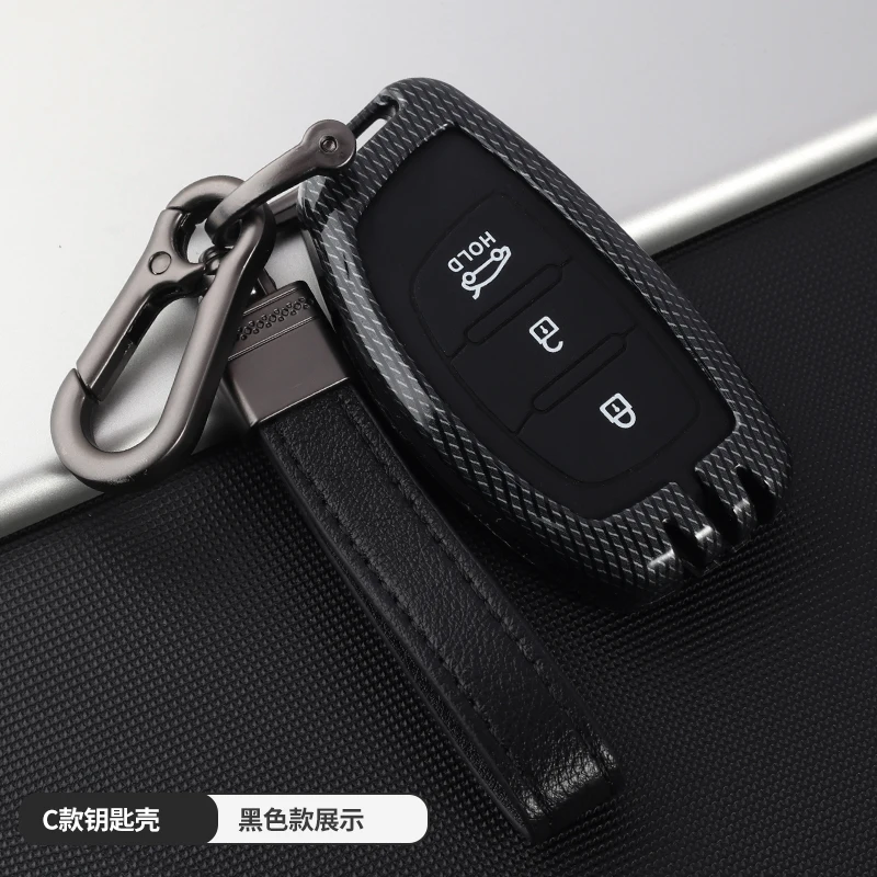 

Car KEY CASE COVER FOR HYUNDAI TUCSON IX35 SOLARIS i25 i30 MISTRA ACCENT car key bag smart key car styling