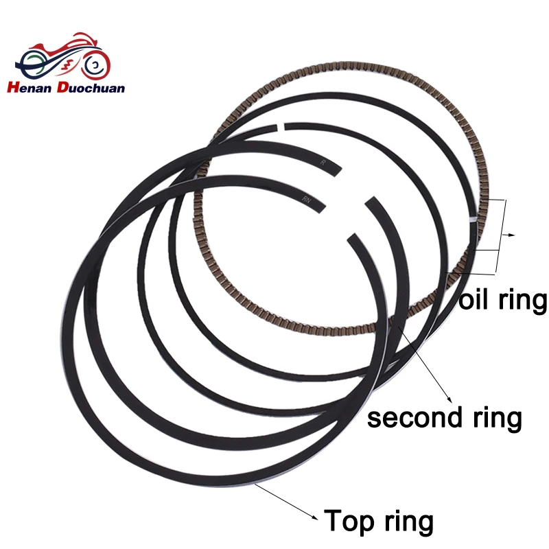 

66.5mm Motorcycle Engine Piston and Ring Kit For HONDA CRM250 CRM 250 89-96 CRM250AR 97-98 +50 Oversize 0.5 +0.5mm