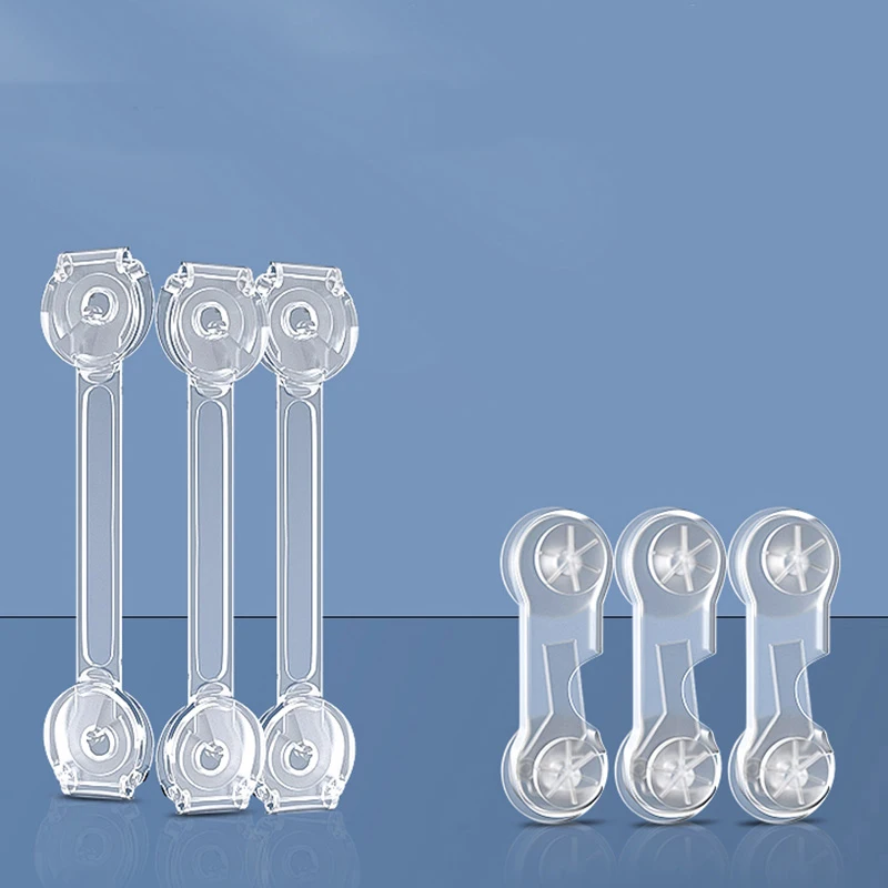 Baby Safety Lock Kids Drawer Lock Child Anti-opening Cabinet Door Refrigerator Protective Lock Baby Anti-pinch Protection Buckle