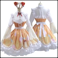 identity v cosplay costume mechanic candy girl costume cosplay sweetie lolita dress party daily dress costume full set