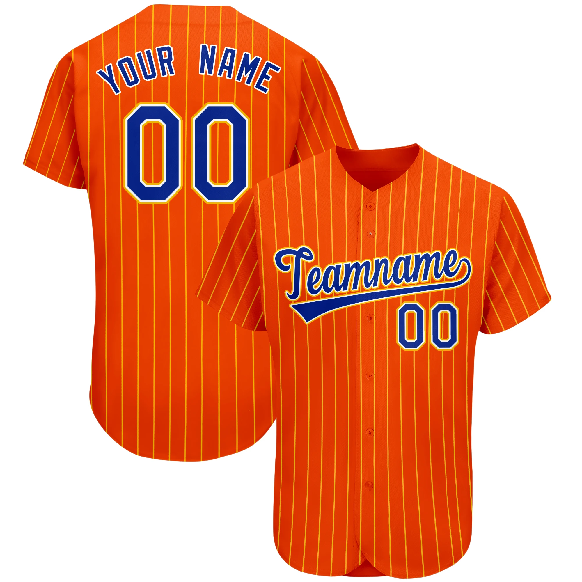 

Custom Baseball Jersey Sublimation Personalize Team Sport Print Clothing With Front Back Name Number