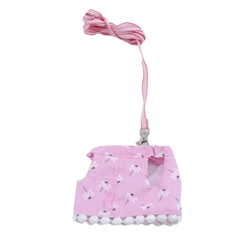 Маленький питомец двухногий нагрудный ремень Открытый Тяговый поводок одежда