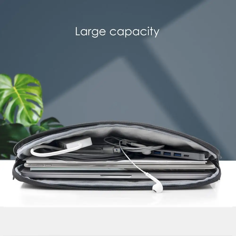 Сумка для ноутбука 13 3 15 6 14 16 дюймов водонепроницаемая сумка Macbook Air Pro через плечо
