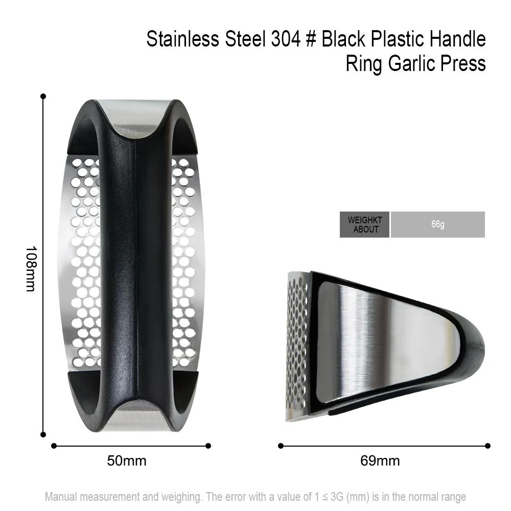 Портативная терка для чеснока из нержавеющей стали измельчитель