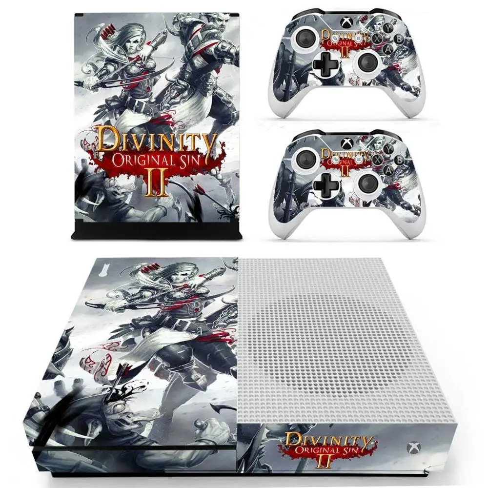 Divinity: оригинальная наклейка Sin 2 s для Xbox One S наклейки на кожу Pegatina one тонкая консоль