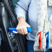 car door handle assist bar elderly vehicle standing support non slip safety hammer mobility aid window breaker car accessories