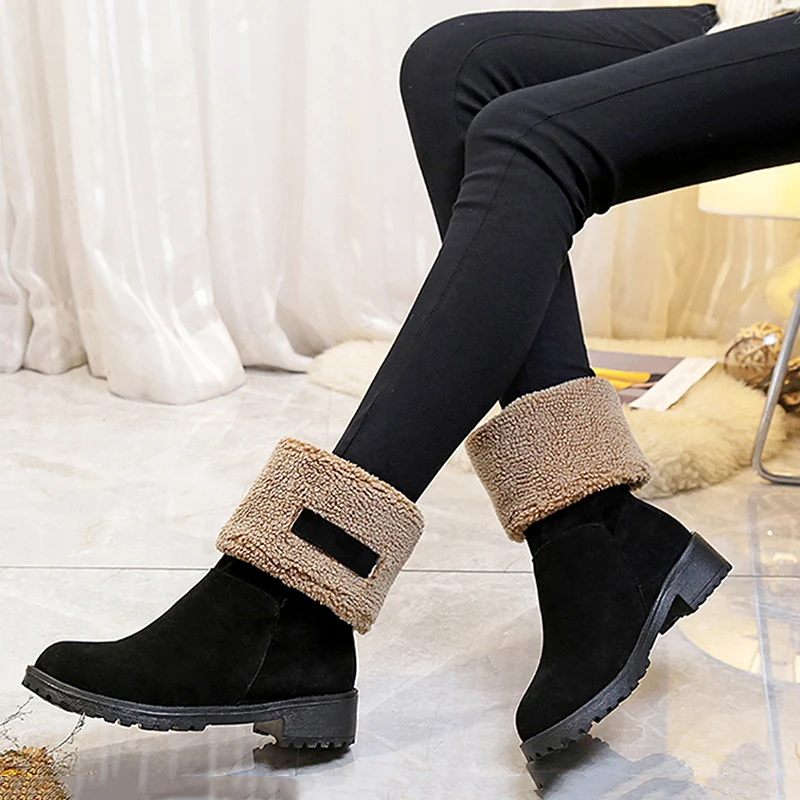 Botas Mujer зимние ботинки женская обувь Chaussures Femme зимняя женские на платформе Laarzen Dames