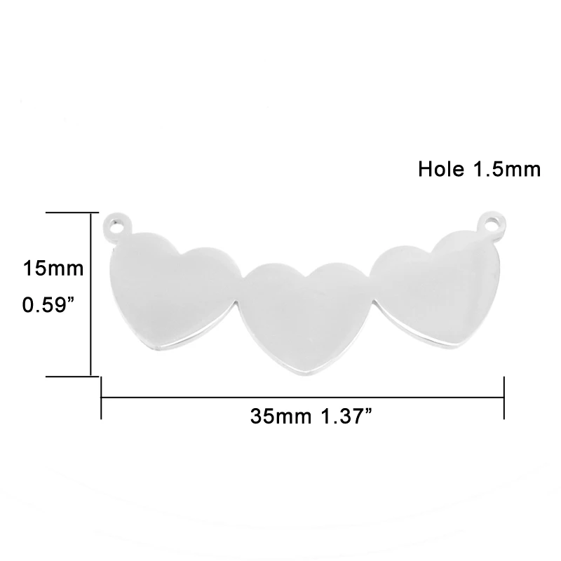 Чокер с тройным соединением в форме сердца для женщин женское ожерелье из