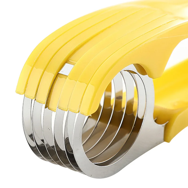 Многофункциональный резак из нержавеющей стали слайсер для бананов фруктов