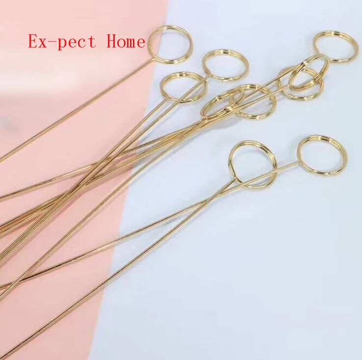 50 шт. Цветочная длинная палочка держатели для карт подарочная упаковка букета