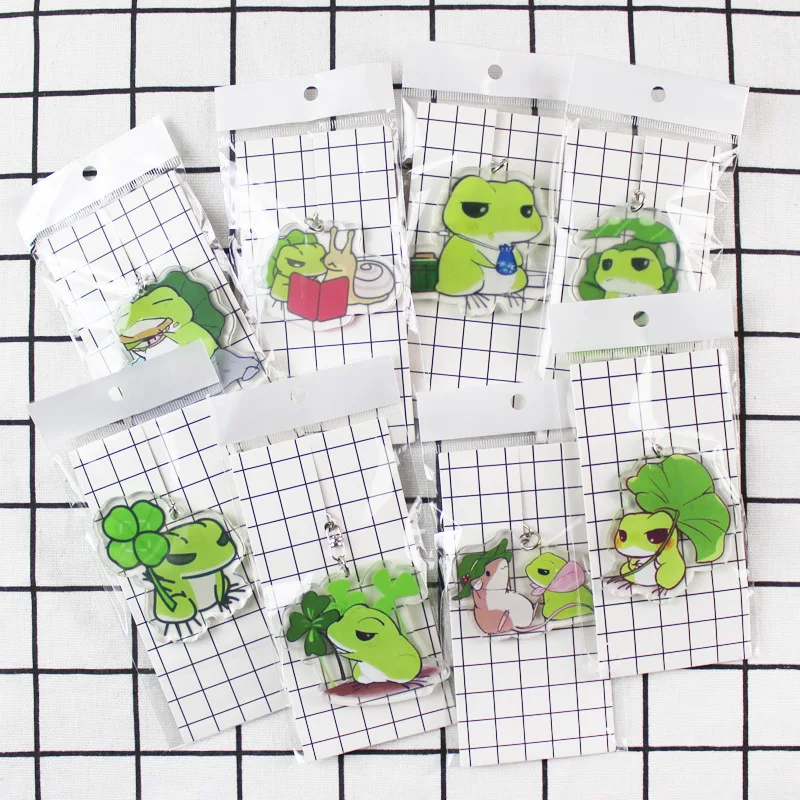 

Game Travel Frog Cosplay Key Chain Pendant Props Accessories Xmas Gift