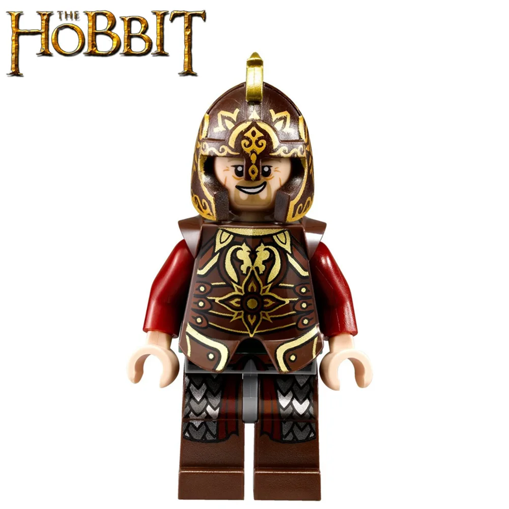 Singel распродажа Властелин колец король Рохан Теоден наряд минифиг Сборная модель