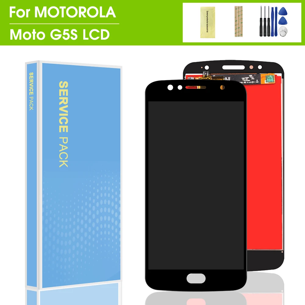 ЖК дисплей 5 2 ''для Motorola Moto G5S XT1793 XT1794 XT1792 XT1795 дигитайзер экран полная сборка