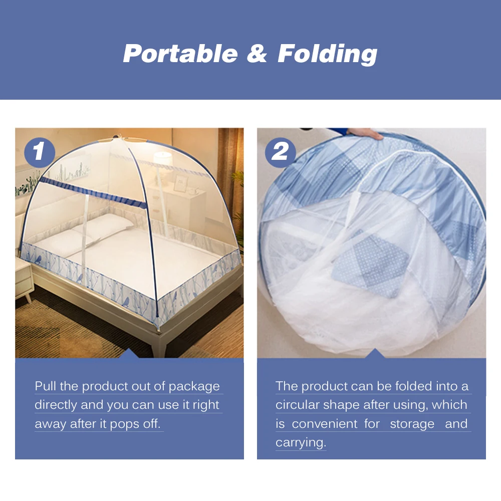 Универсальная противомоскитная сетка летняя складная кровать для спальни