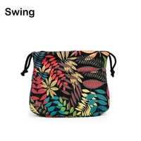 new o swing drawstring canvas fabric inner pocket lining for obag swing handbag insert o bag
