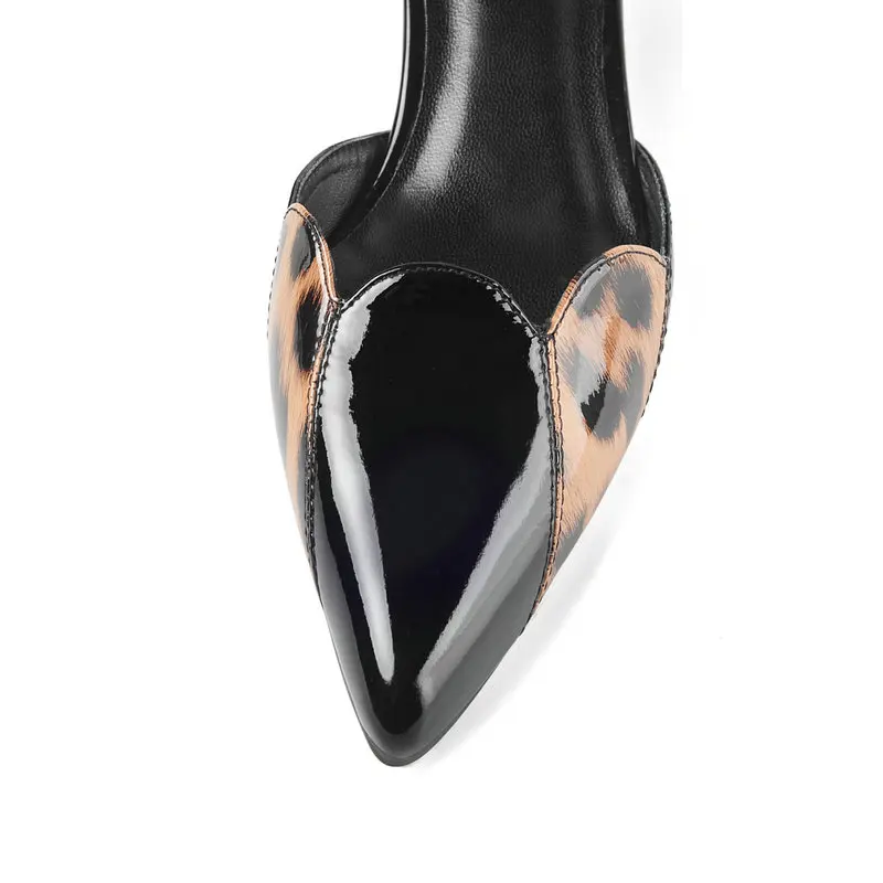 

Sweet Female Genuine Leather Sandals For Women Buckle Classic Summer High Heels Pumps 2020 Party Casual Shoes Woman Heel