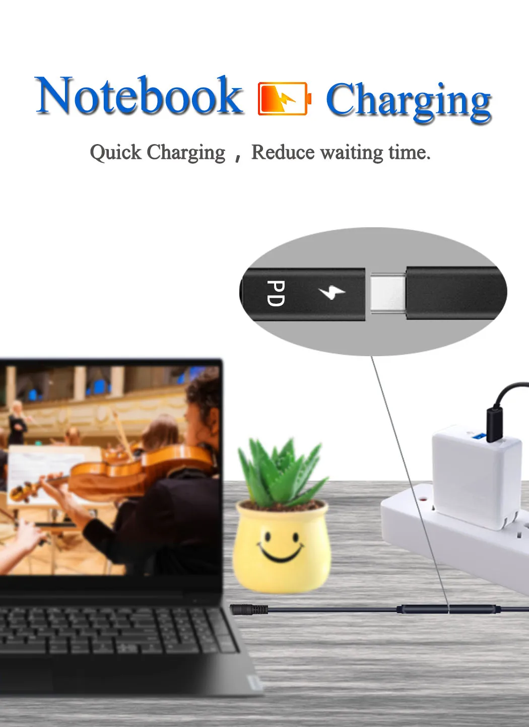 Jorinдо 0 15 м/2 1 футов type-C к DC5 5*5521 мм кабель адаптера для зарядки ноутбука Женский