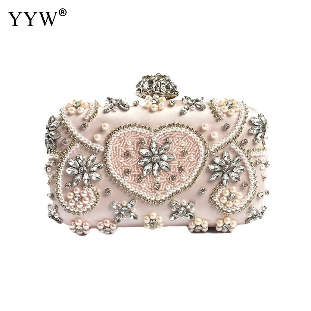 

Acrylic Box Bag Clutch Women Diamond Rhinestone Evening Bags With Chain Shoulder Crossbody Bag Purse Party Crystal Bolso Mujer