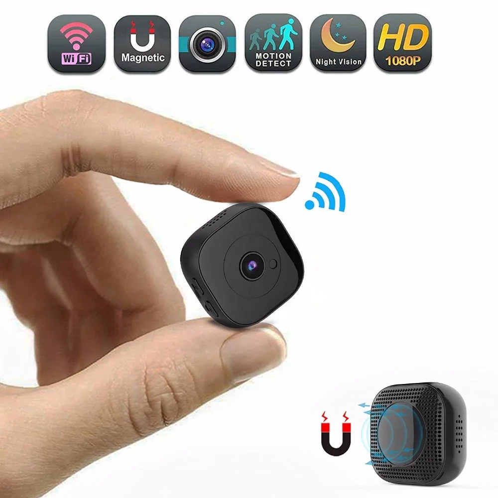 Мини камера HD 1080P Wi Fi инфракрасная ночная версия микро DVR с дистанционным