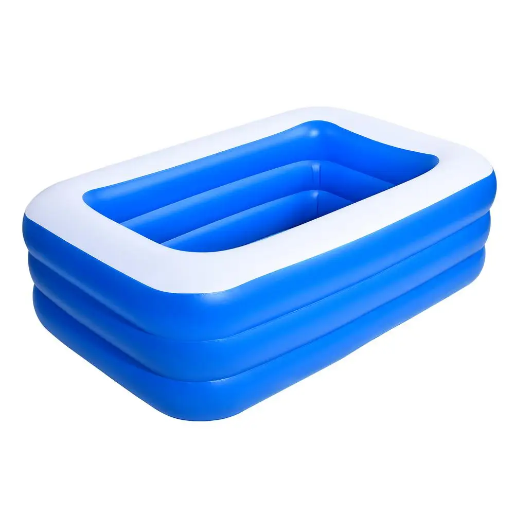 

Children Inflatable Pool With Foot Pump Outdoor Children Basin Bathtub Kids Pool Baby Swimming Pool Thickened PVC