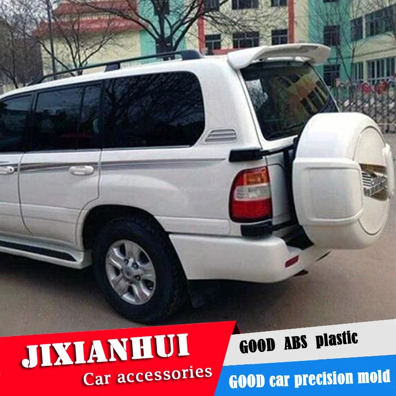 Спойлер для Land Cruiser FJ90 2002 2005 Toyota FJ100 спойлер из АБС пластика цвет заднего крыла