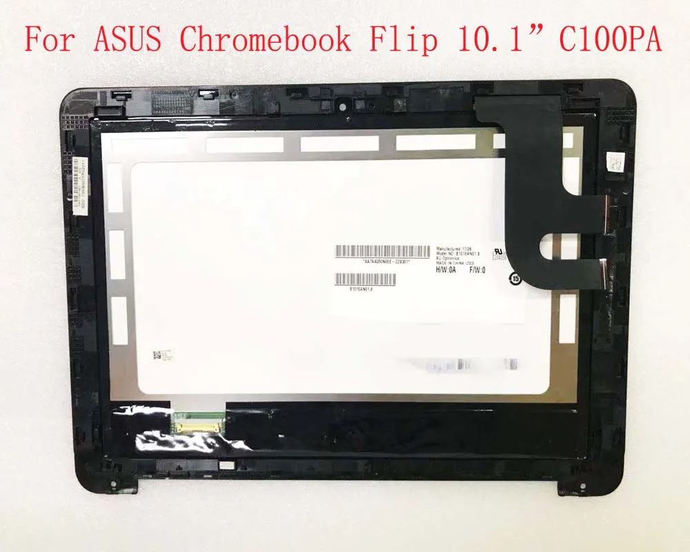 Для ASUS C100P C100PA CHROMEBOOK Флип ЖК-дисплей сенсорный экран в сборе и рамка | Компьютеры
