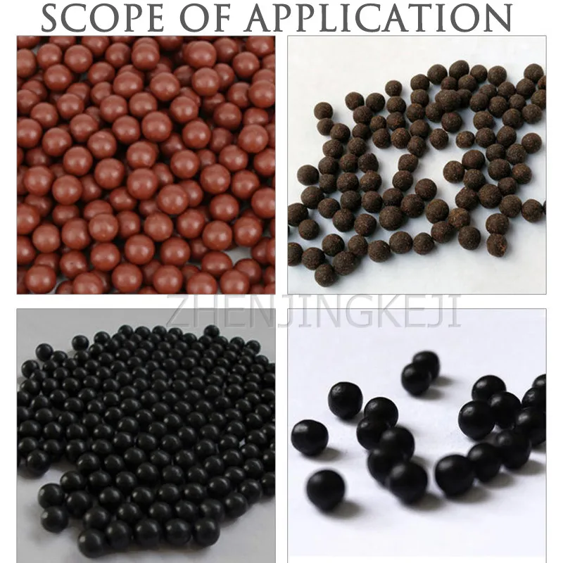 

110/220V Traditional Chinese Medicine Pill Rubbing Machine Fully Automatic Granulator Sago Pearls Laboratory Pelleting Equipment